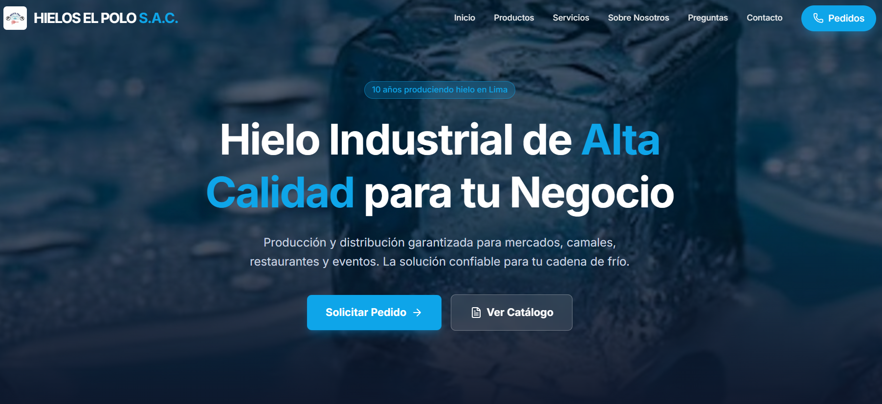Proyecto Web Hielos El Polo