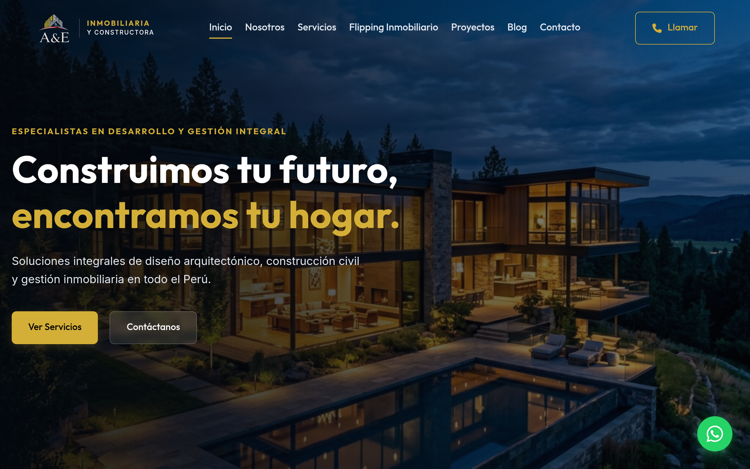 AE Inmobiliaria — Portal de Propiedades & Constructora